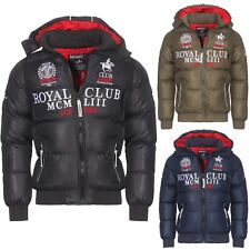 Geographical Norway Winterjacke Steppjacke Designer Herren Jacke warm gefüttert