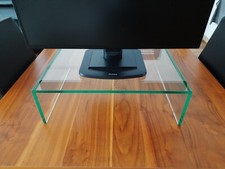 Glasaufsatz Schreibtisch Monitorerhöhung