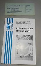 Programm + Ticket 1.FC