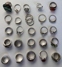 Silberringe Ringe Konvolut 925