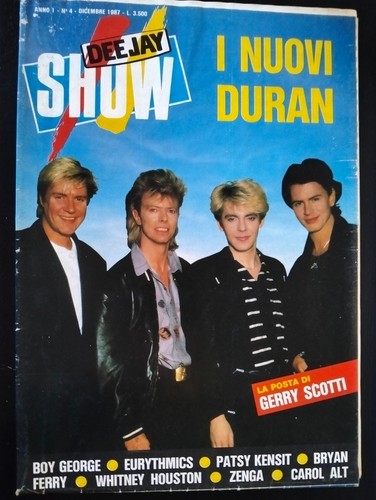 Deejay show 1987 duran bowie - deejay,
