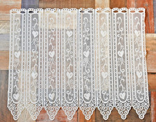 2  Scheibengardinen je 73 cm breit x 59 cm hoch