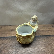 Weihnachtsdeko nikolaus schale - weihnachtsdeko,