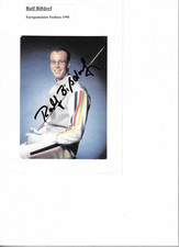 Ralf Bißdorf, Fechten, Autogrammkarte signiert