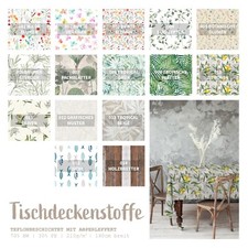 Tischdeckenstoff beschichtet - ,