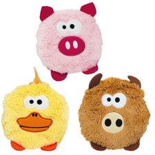 Quitsche-Flachkopf flache Gesicher Spielzeuge mit Quitscher Spielzeug