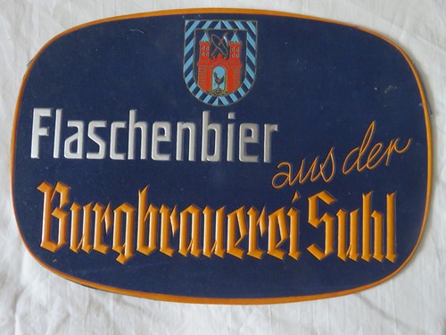 Burgbrauerei suhl werbung - burgbrauerei,