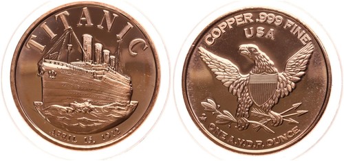 Medaille kupfer - -, oz