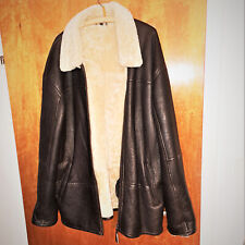 Authentic Lammfell Lederjacke / Ledermantel  Größe 56