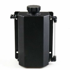 2L Aluminium Auto Oil Catch Tank Kann Universal Auto Öl Lagertank 2000ml