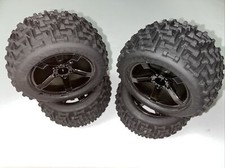 HPI Bullet  Flux Monstertruck Räder Reifen mit Felgen 12mm sechskant 1/10