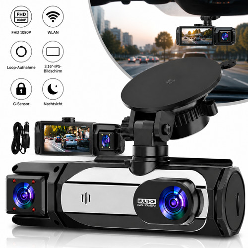Lens autokamera dashcam full - autokamera,
