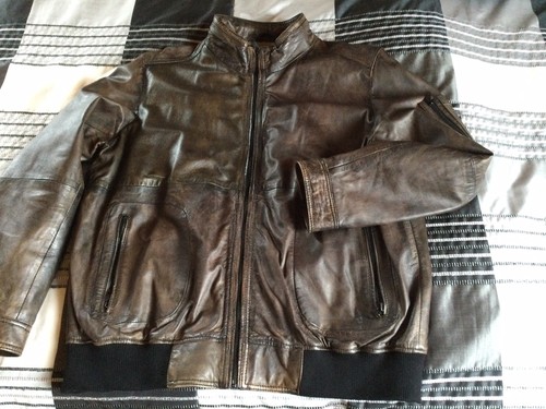 Lederblouson herren von tom - von,
