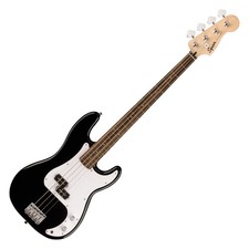 B-WARE Squier by Fender Sonic Precision Bass Black LRL Einsteiger E-Bass