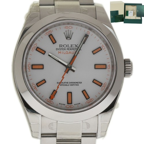 Rolex new milgauss 116400 40mm - milgauss,
