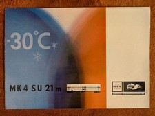 VEB Waggonbau Dessau: MK 4 SU 21 m Prospekt Kühlwagen kyrillisch / russisch 1970