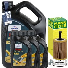 MANN ÖLFILTER+FUCHS GT1 PRO C3 ÖL passend für VW T5 MULTIVAN  KASTEN 1.9+2.5 TDI