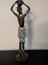 Afrikanische Dekofigur Frau