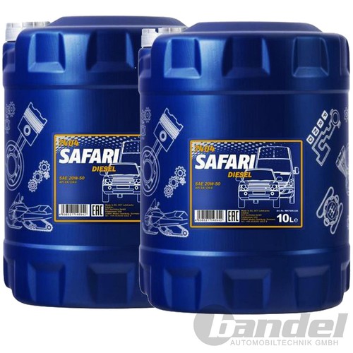 2x10 liter 20w - liter, mannol
