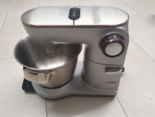 Bosch OptiMUM 1500 W Küchenmaschine 5,5 l Silber mit viel Zubehör