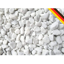 Dekosteine | Weiß | Marmorkies | Natursteine zur Dekoration | Zierkies | Carrara
