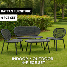 Möbel 4 tlg Set Indoor