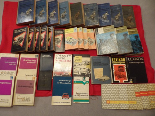 Ddr oldtimer bücher konvolut - oldtimer-bücher,