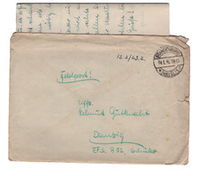Späte Feldpost 1945 Luftwaffe