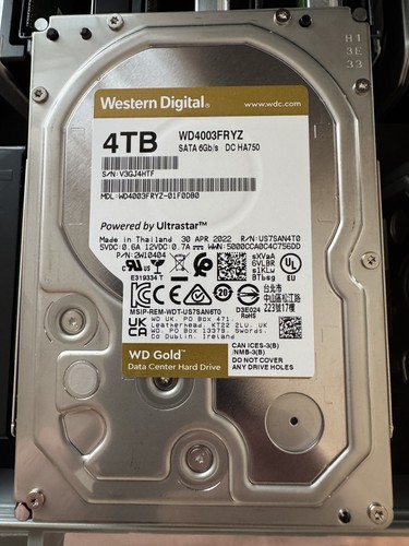 Gold 4tb 7200rpm sata - 7200rpm,