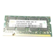 2GB PC2-6400S RAM Arbeitsspeicher 2Rx8 800 DDR2 200 Pin Hynix Samsung  Laptop