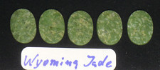 5 St. Wyoming Jade Ringsteine 16 X 12 mm