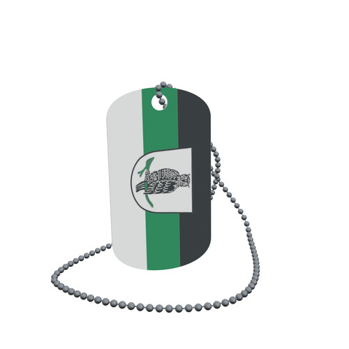 Dog tag flagge marktzeuln - dog,
