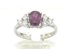 Rubin Ring 585 Weißgold 14Kt