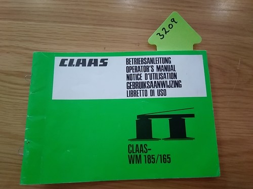 Claas 185 165 - claas, wm