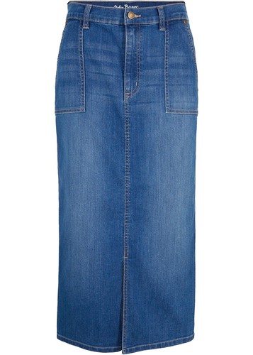 Neu ovp jeansrock mit schlitz - neu,