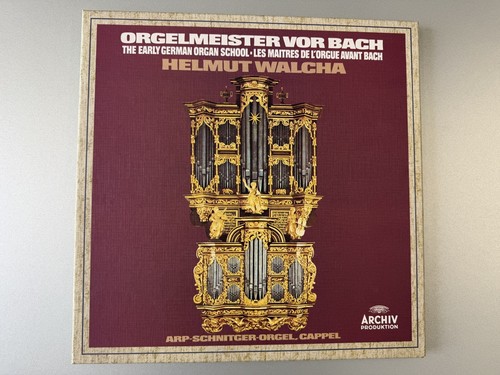 Orgelmeister vor bach helmut - vor,