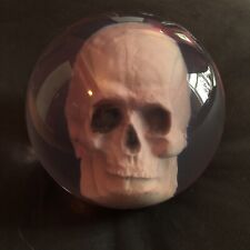 Ebonite Skull Ball 15 lbs - Vintage Schädel Bowlingkugel - NEU - nicht gebohrt
