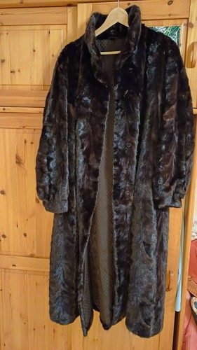 Vintage echtpelzmantel aus - vintage,