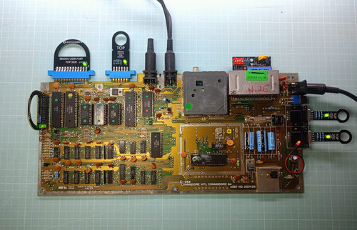 Mainboard commodore 64 c64 - mainboard,