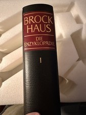 BROCKHAUS Enzyklopädie 20. Auflage 24 Bände,  in Halbleder mit Goldschnitt, TOP