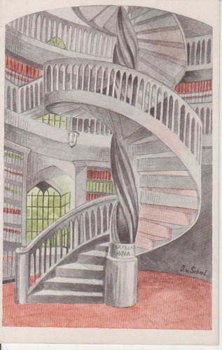 Weimar wendeltreppe alten - wendeltreppe, im
