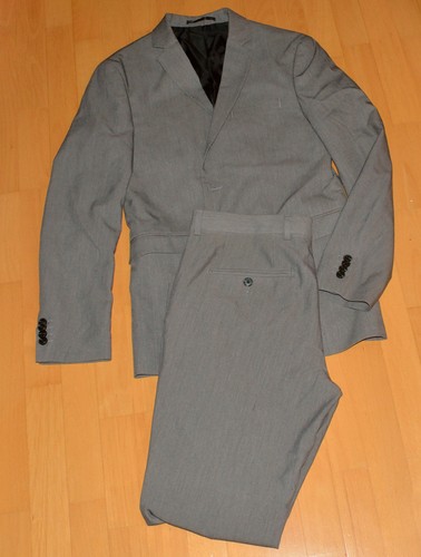Anzug jack jones grau gr48 - anzug, grau,
