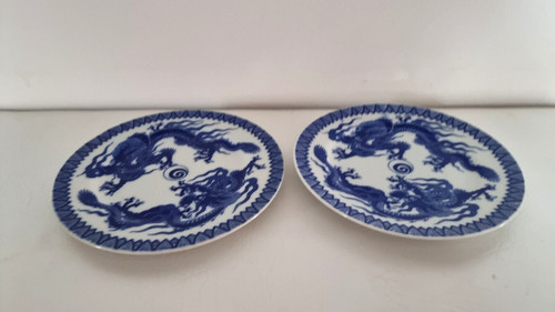 Teller drachen motiv japan - teller,