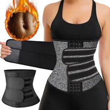 Damen Sport Korsett Schlank Waist Trainer Mieder Bauchweggürtel Body Shaper Gurt