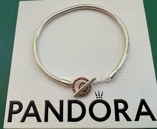 Pandora moments bicolor logo - pandora,