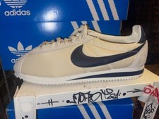 NIKE Classic Cortez Nylon Beige Neu Sommer Sneaker Gr:45 Premium Retro