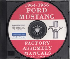 1964-1965-1966 MUSTANG CD
