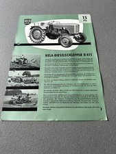 Original Hela Diesel Schlepper