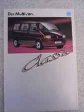 VW T4 Multivan Classic Prospekt 08.93 d