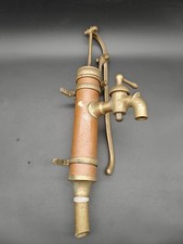 Antike Handpumpe Messing &